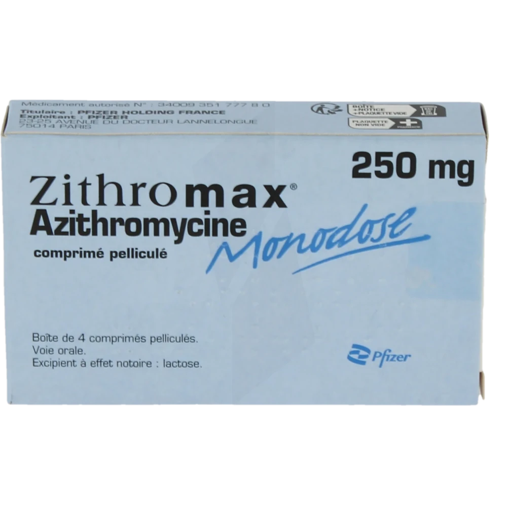 Acheter du zithromax générique