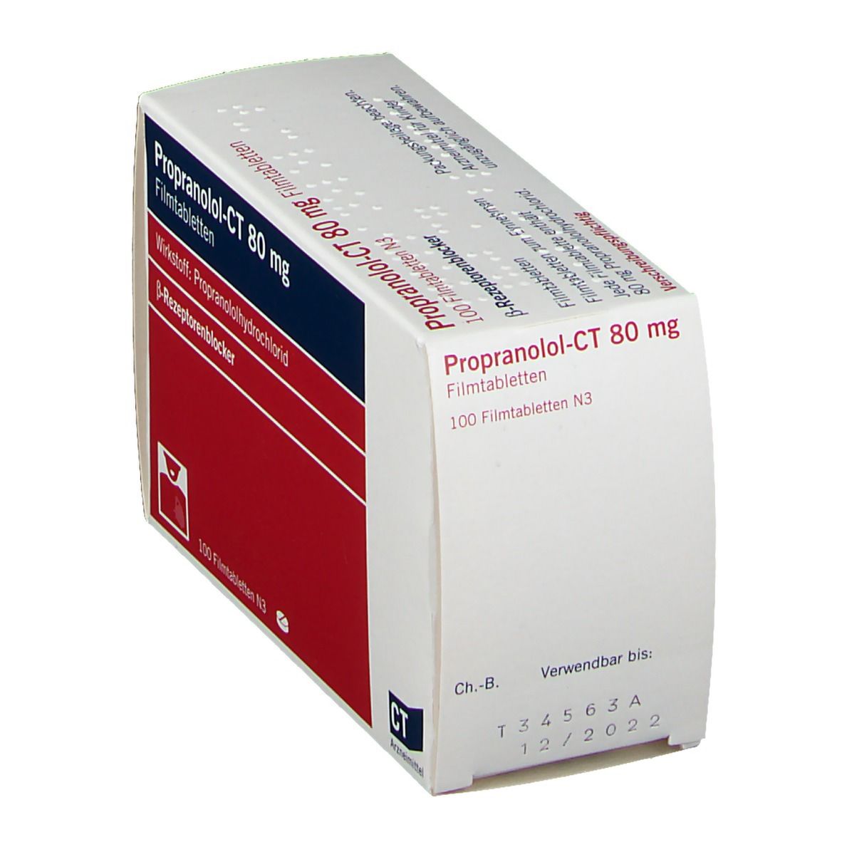 propranolol hcl 80 mg