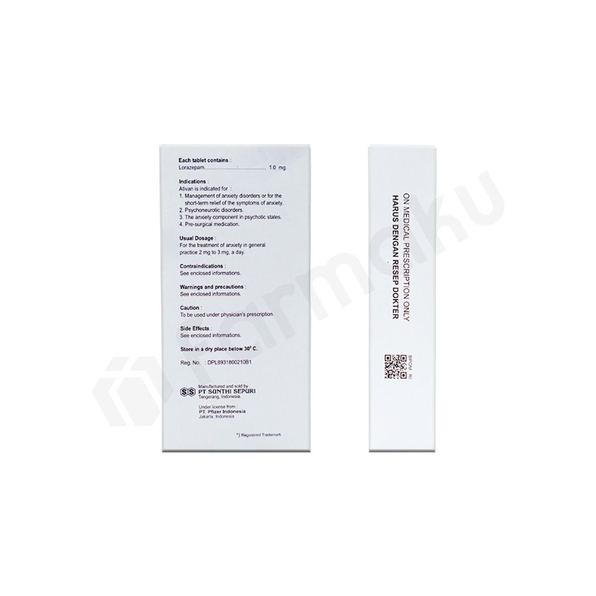 Ativan Prix