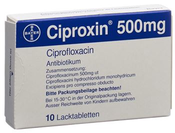cipro 500 mg f