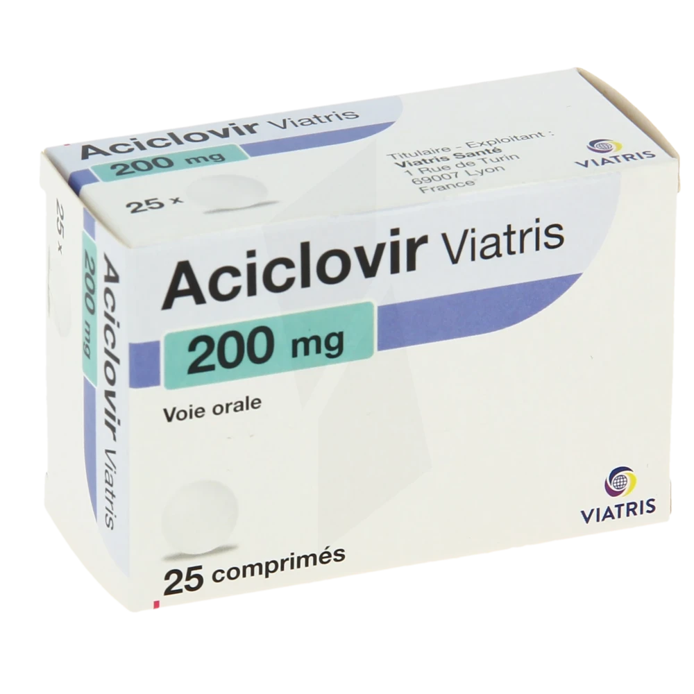Aciclovir 800 mg prix belgique
