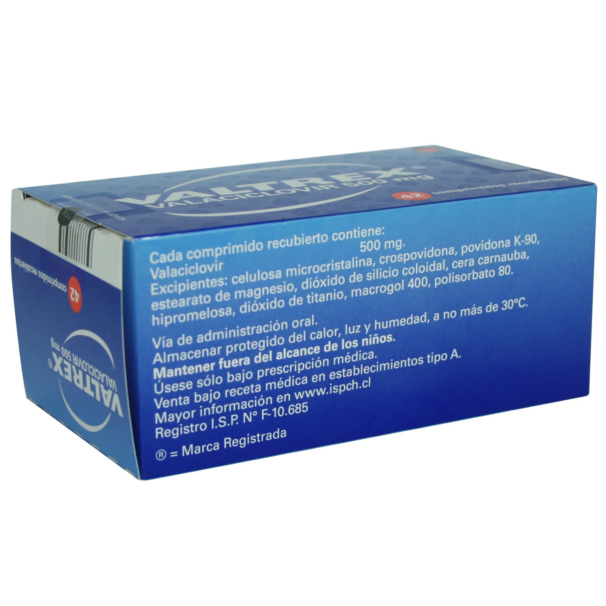 Valtrex 500mg cloridrato de valaciclovir