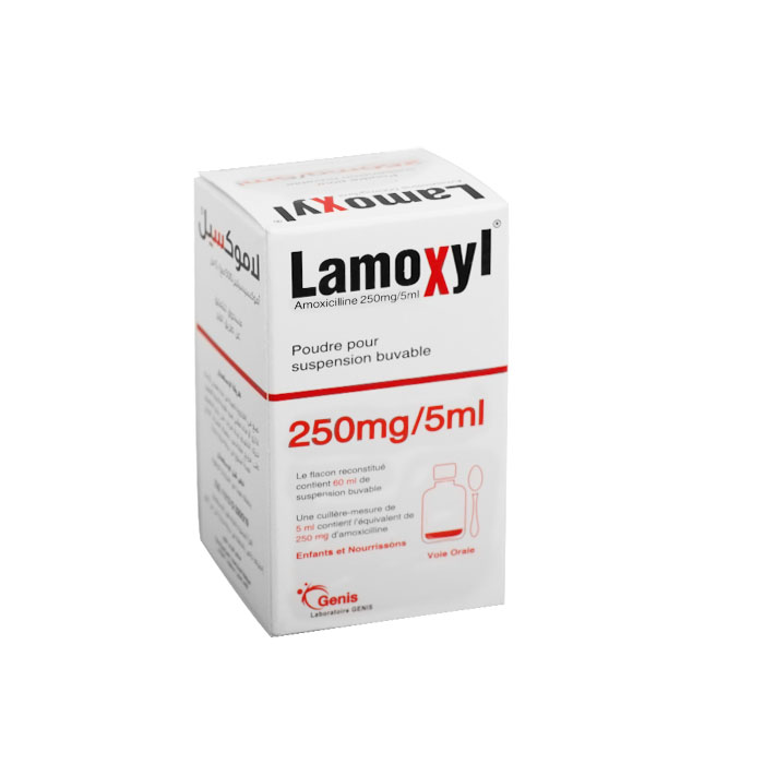 Amoxil 250 mg poudre pour sirop