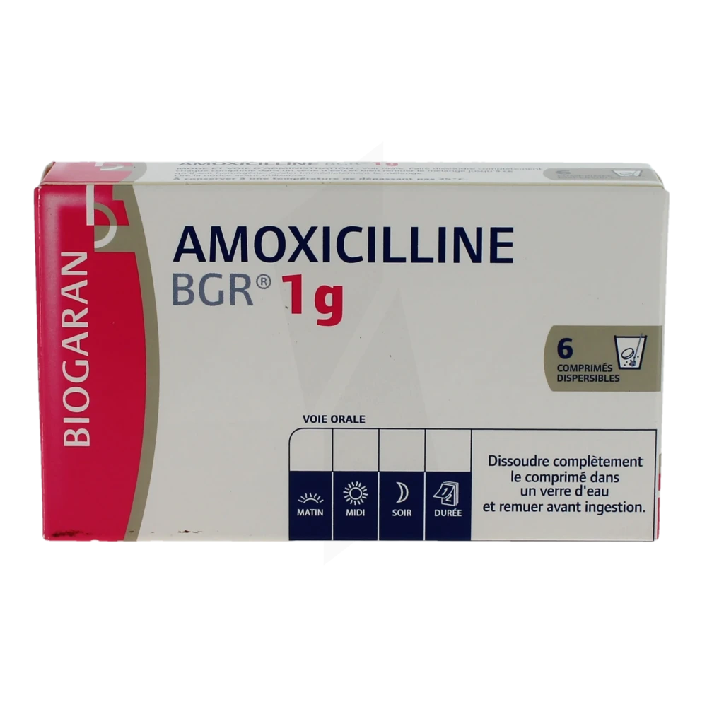 amoxil 1g prix