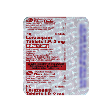 prix pour lorazepam