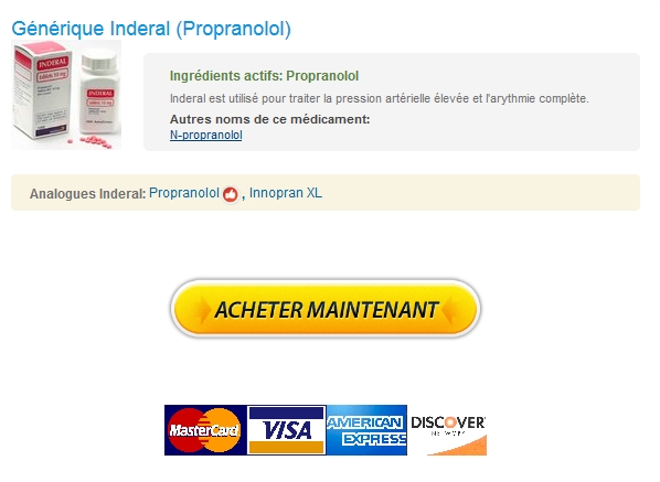 Acheter du inderal générique