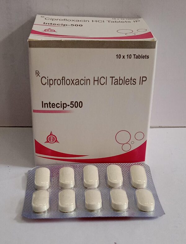 Ciprofloxacin Hcl 500 Mg