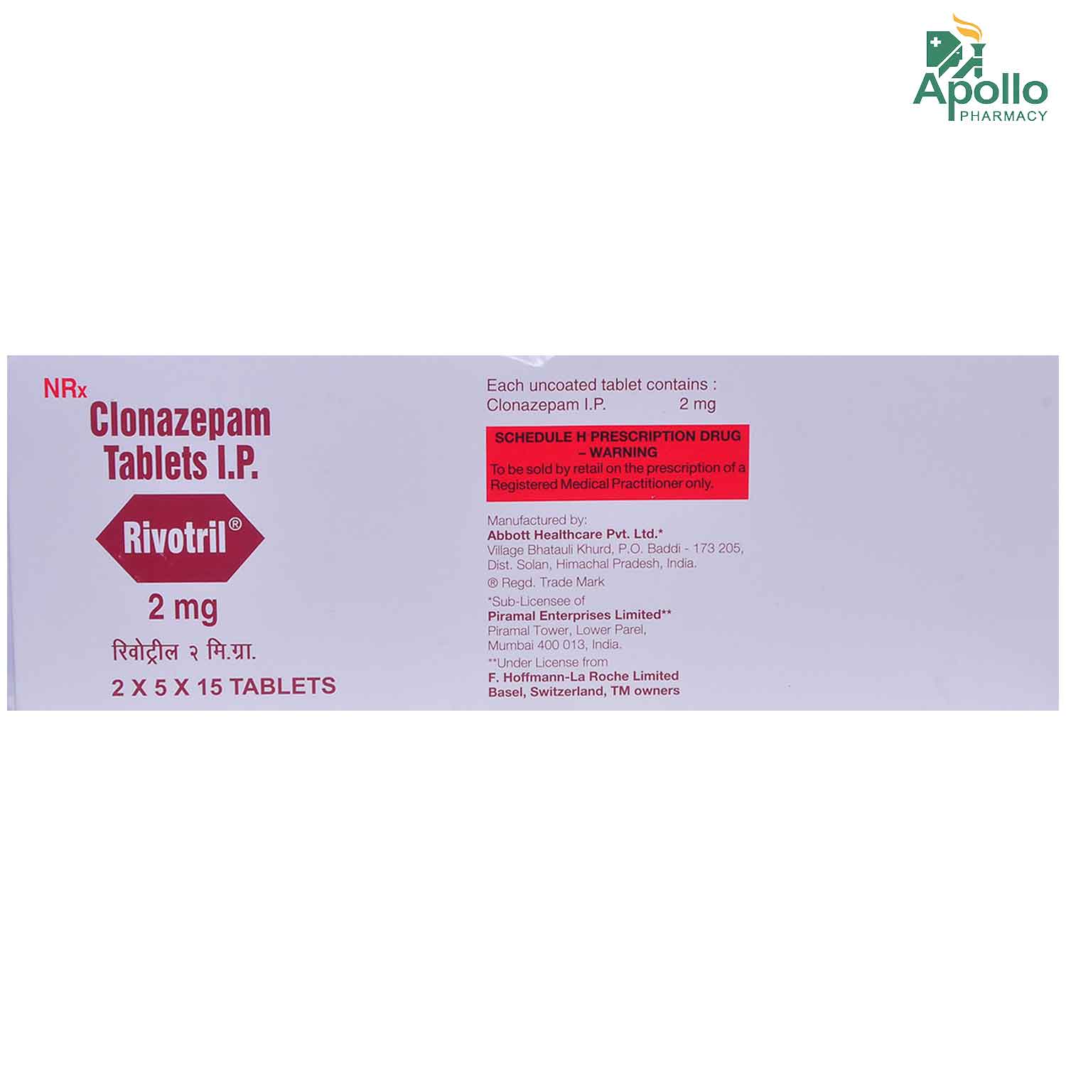 Rivotril online acheter