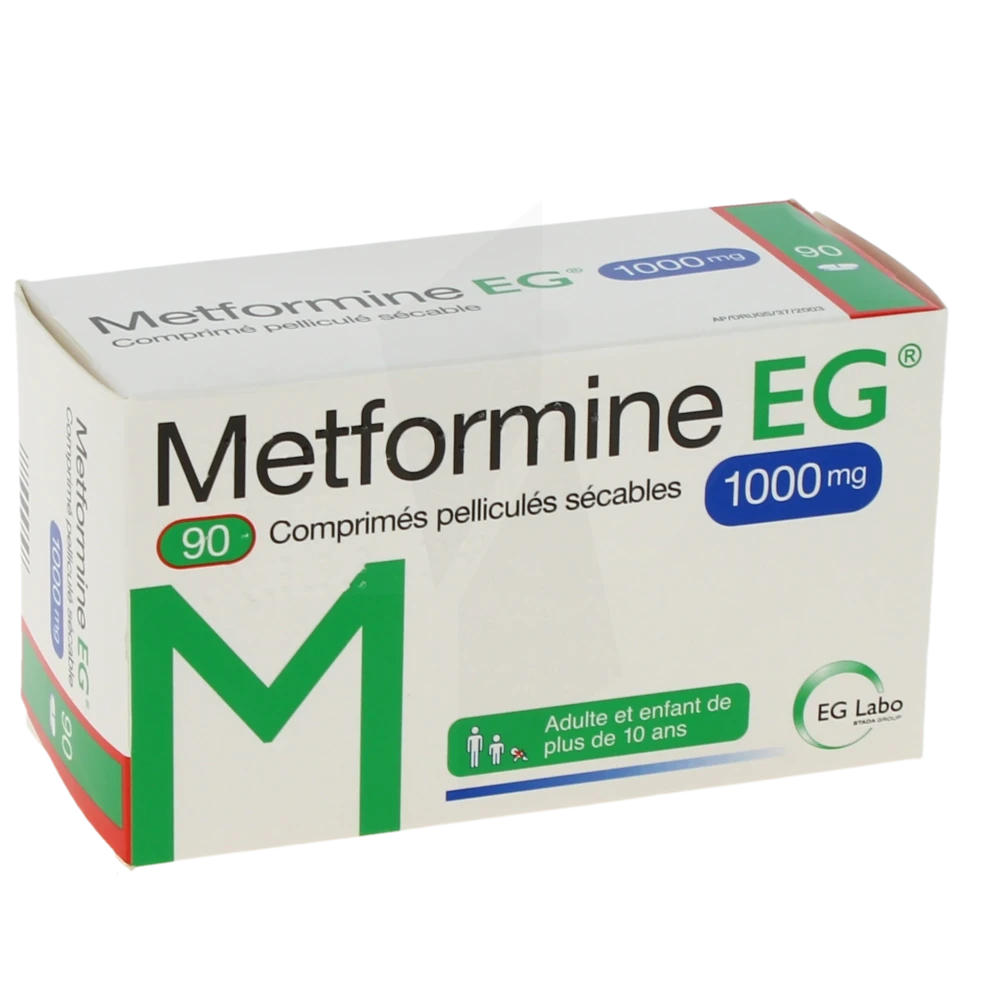 Metformine 1000 achat en ligne