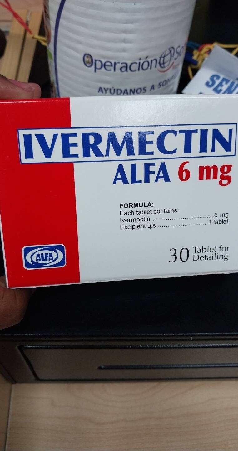 Ivermectin alfa 6 mg