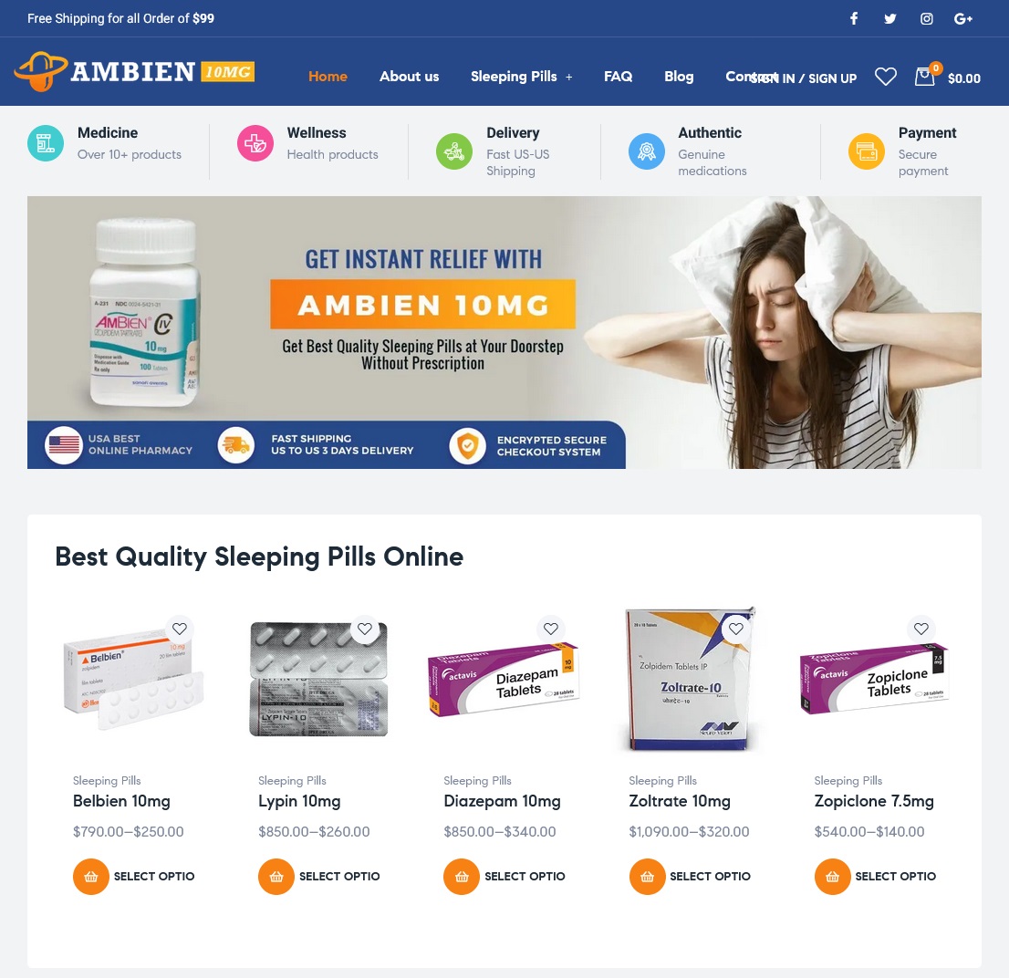 acheter ambien en ligne