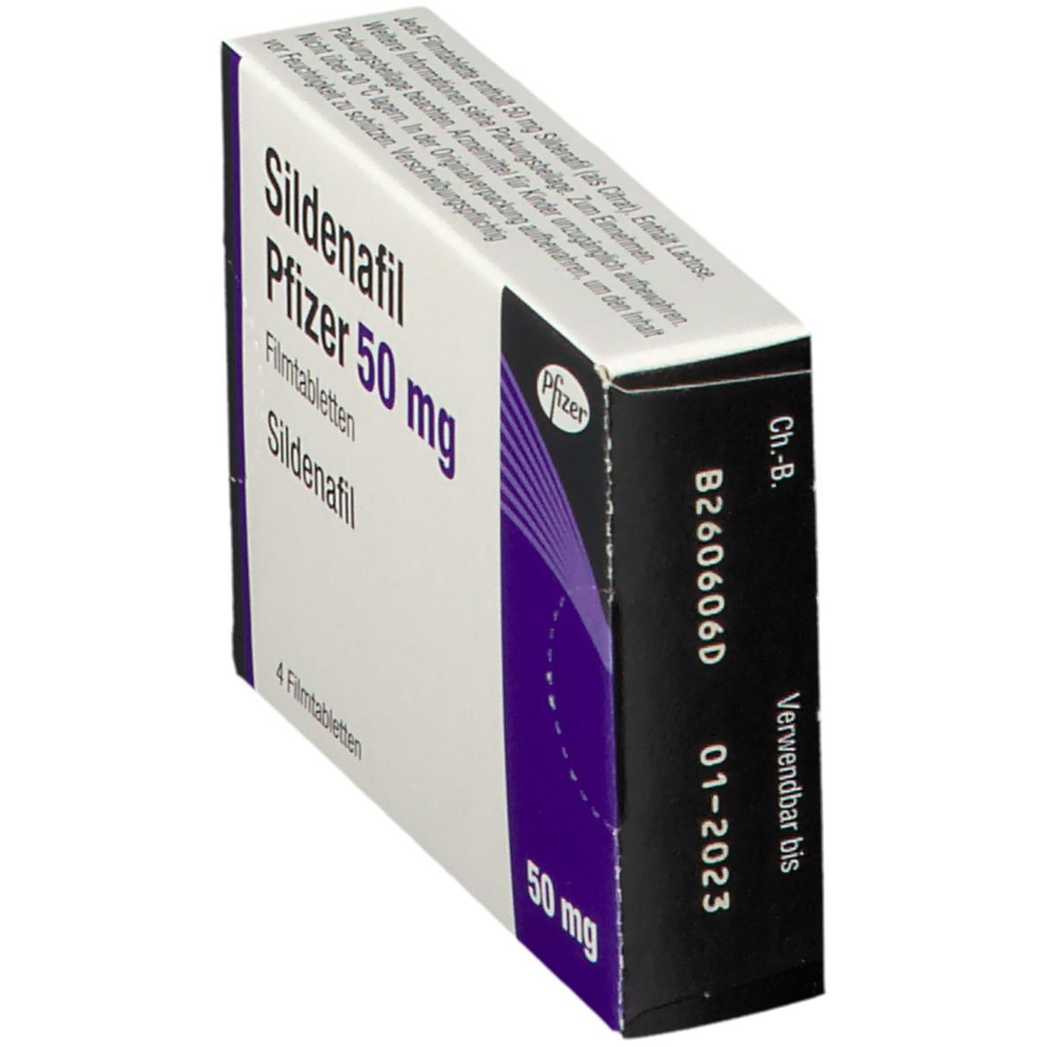 Sildenafil 50 mg 4x4
