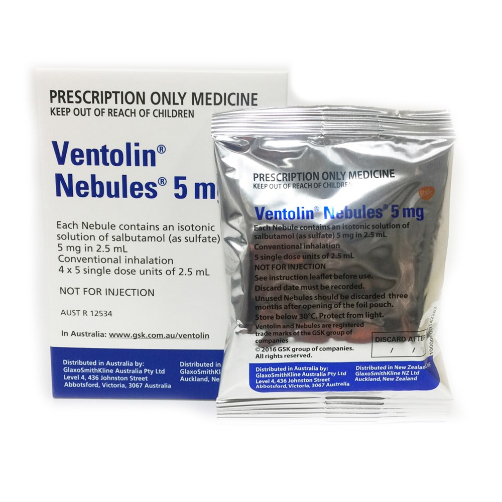 Ventolin 5mg prix