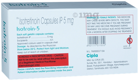 isotretinoin 5mg