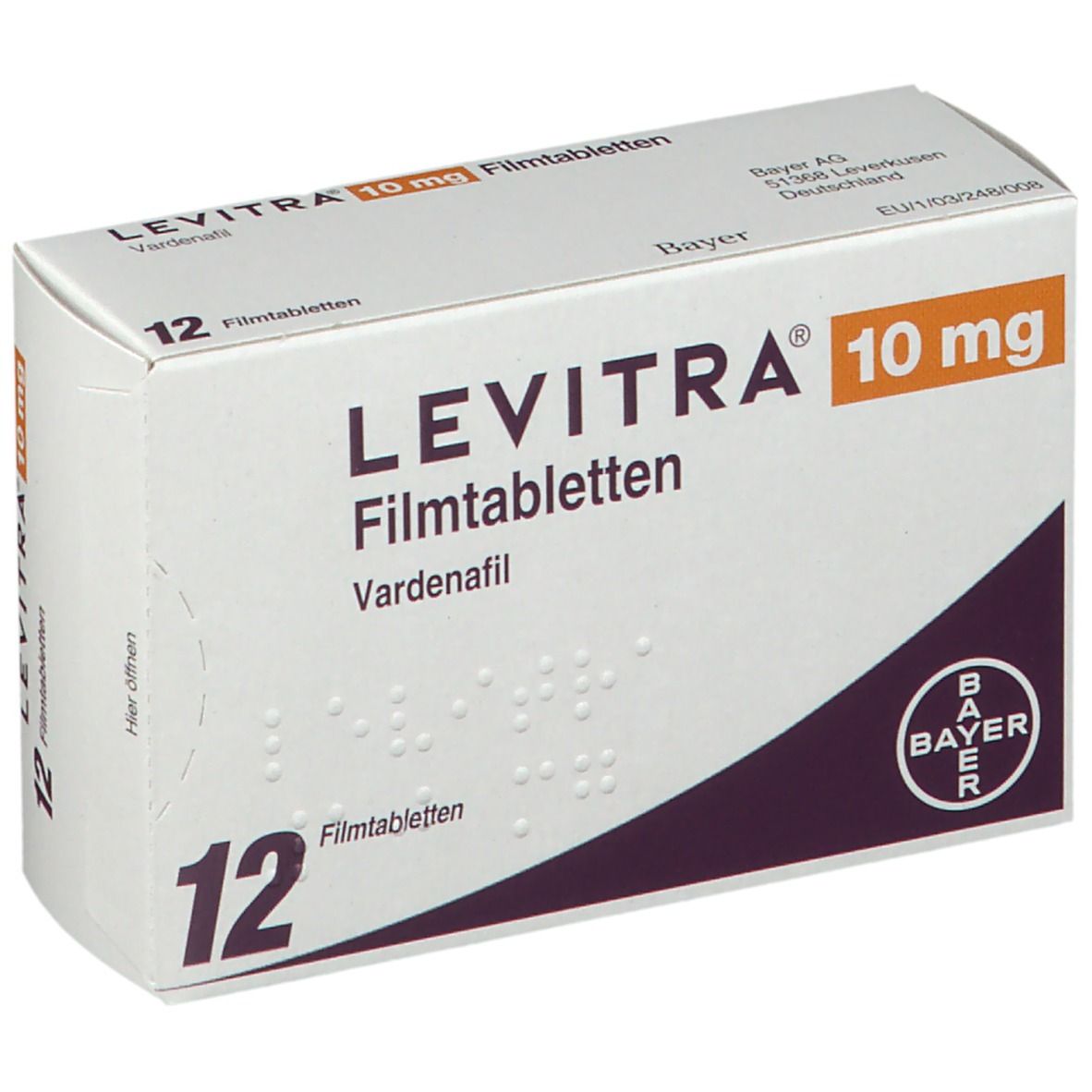 Levitra 10 mg en boîte de 8 prix pharmacie