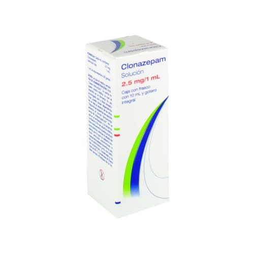 Clonazepam 2 mg en gotas