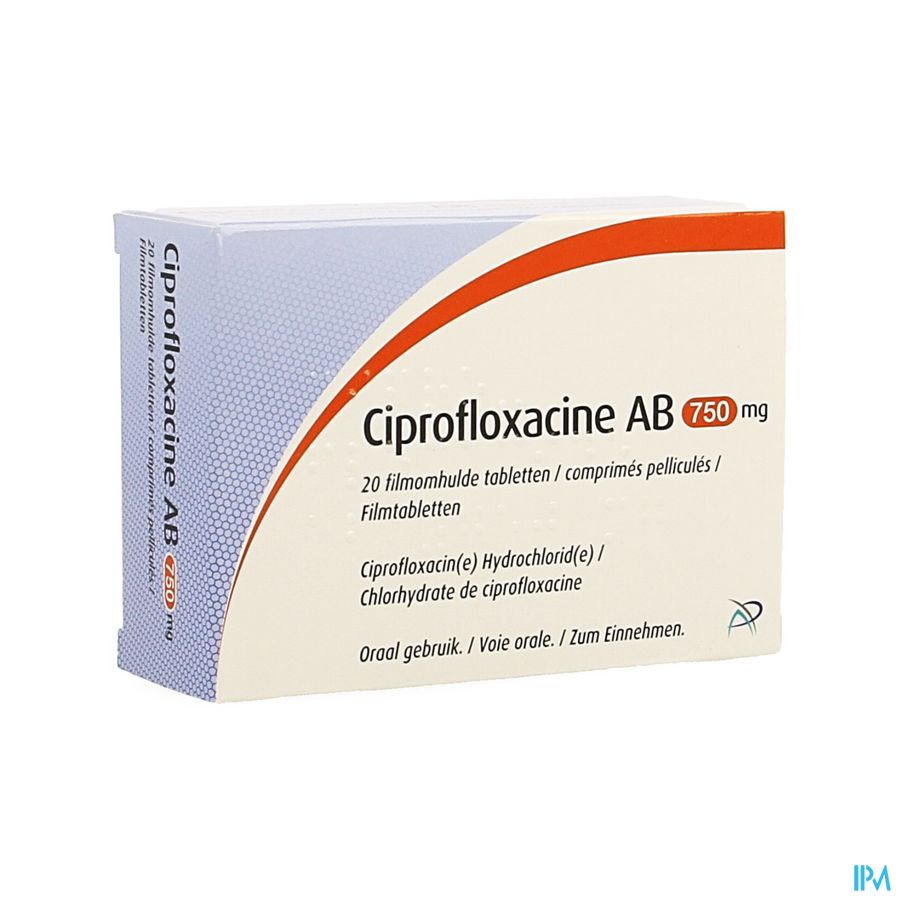 ciprofloxacin accord 750 mg