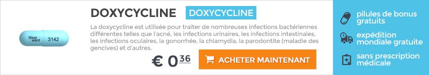 Doxycycline Acheter