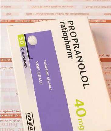 propranolol teva 40 mg prix