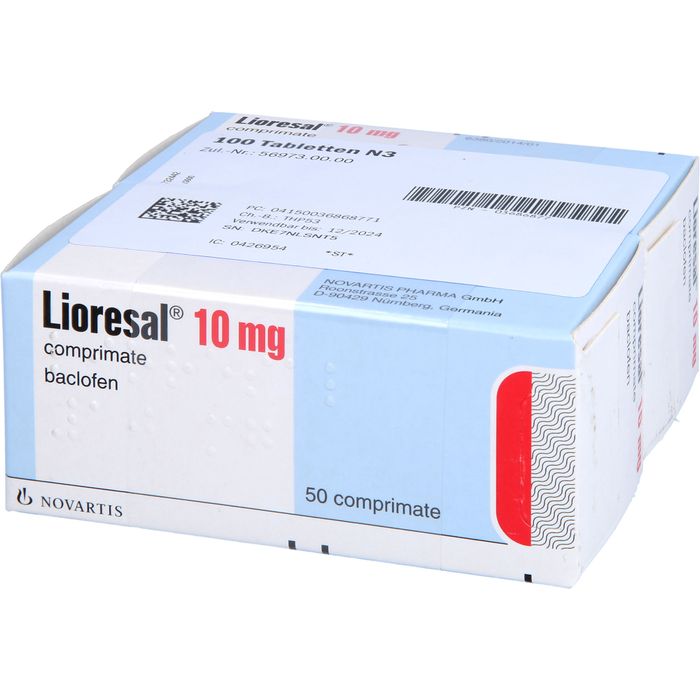 Lioresal De 10 Mg