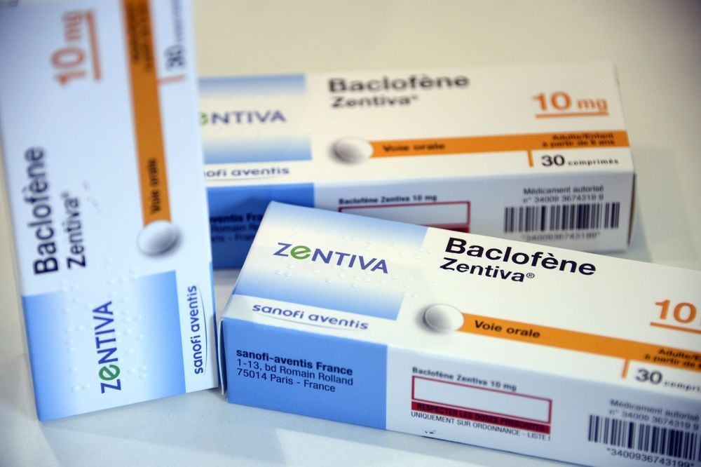 Baclofen 10 mg prix france