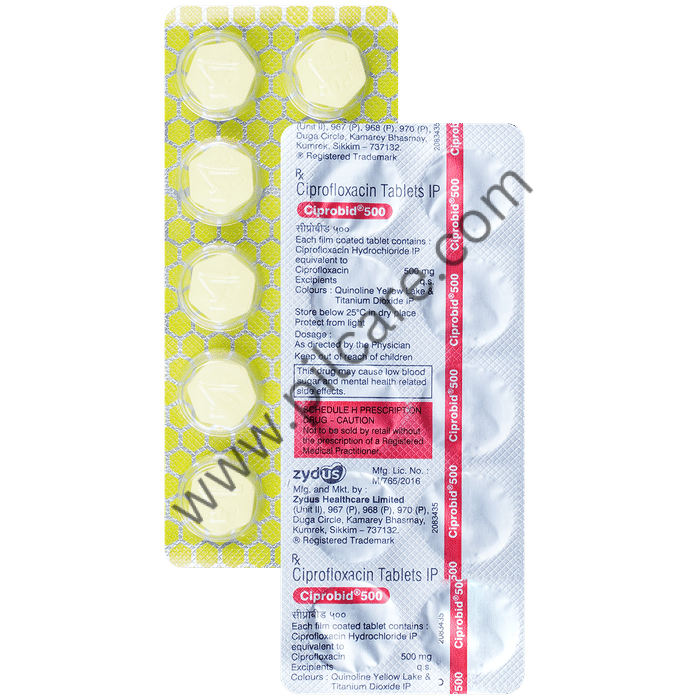 Antibiotique cipro xl 1000mg