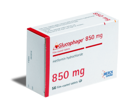 Glucophage 850 mg prix