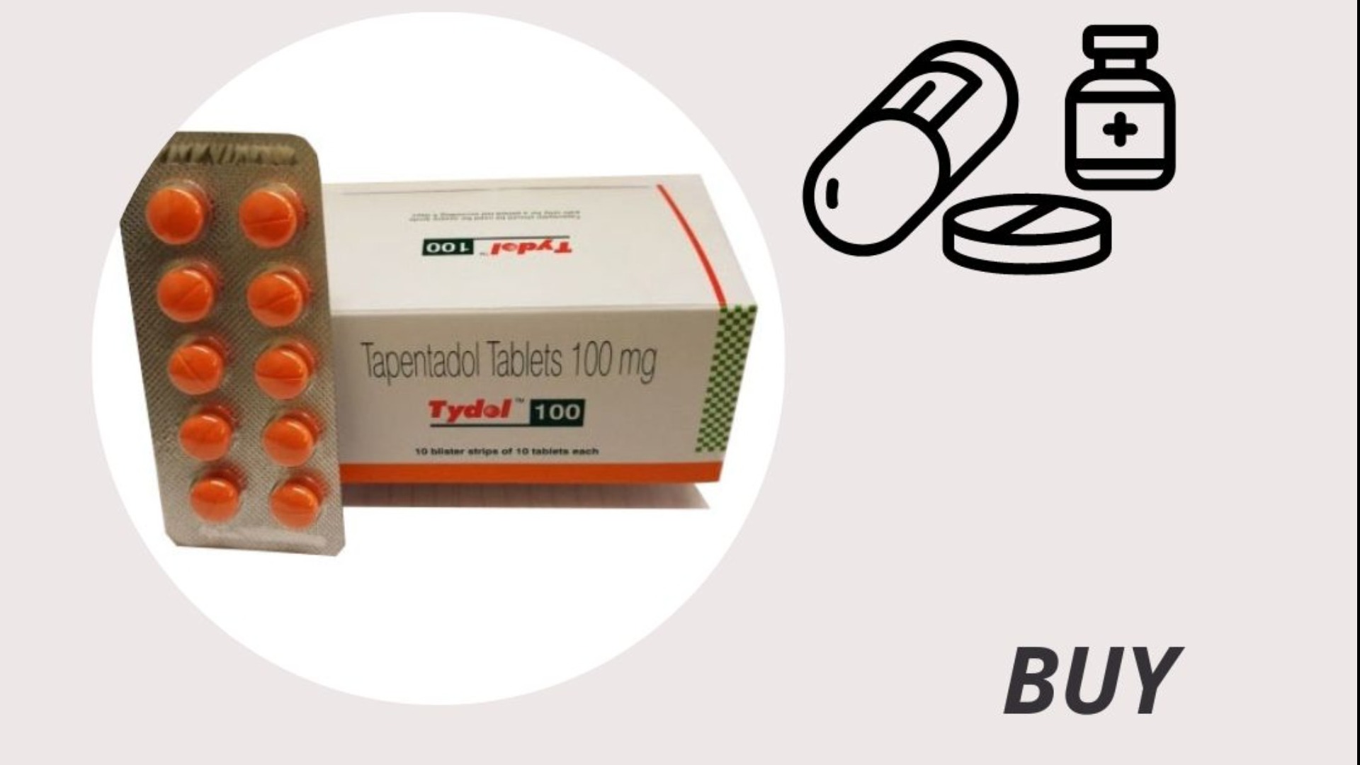 Tapentadol de 100 mg