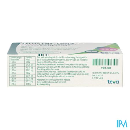 Orlistat sans ordonnance belgique