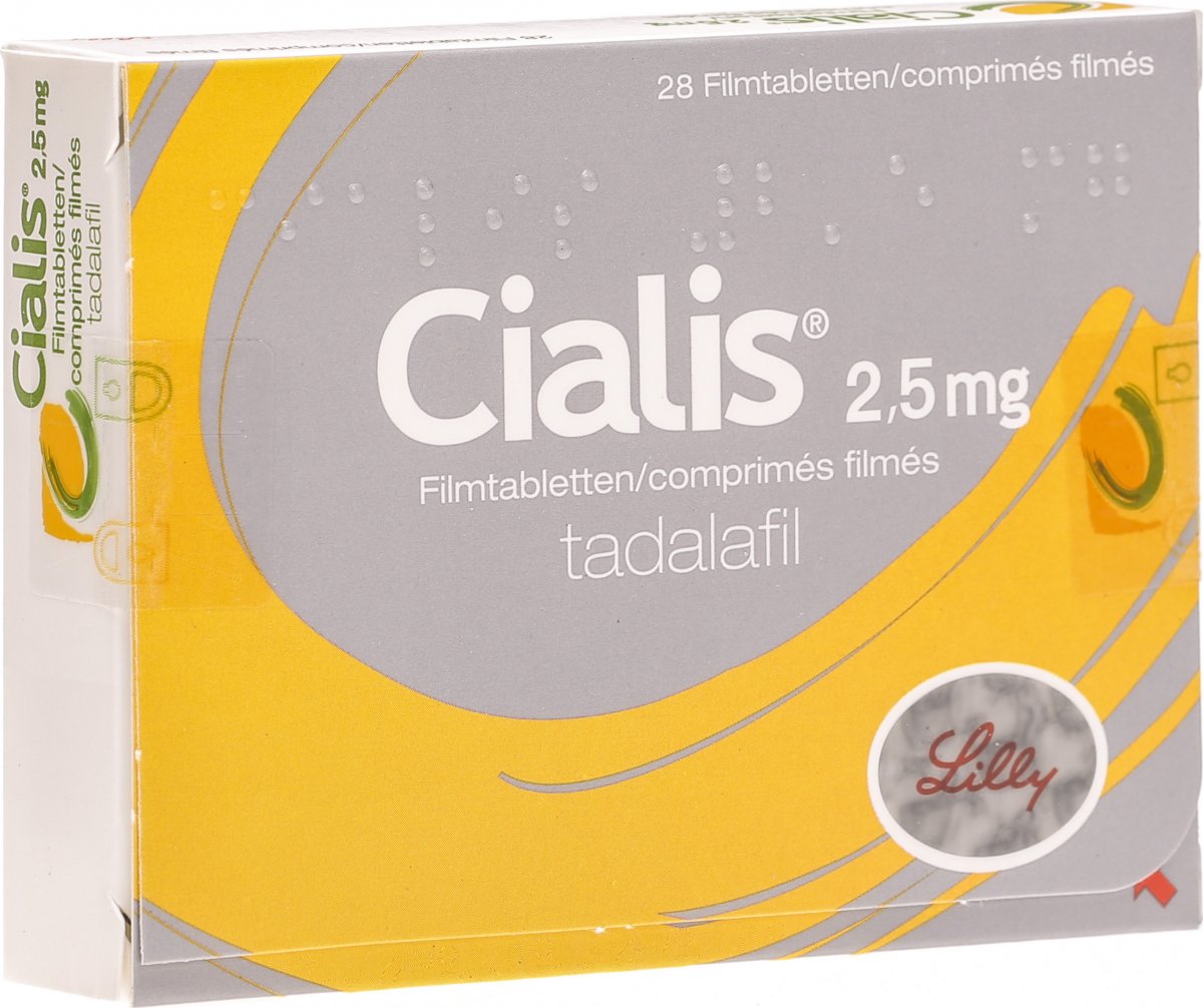 Prix Cialis 2 5mg Comprimé Pelliculé Boîte De 28