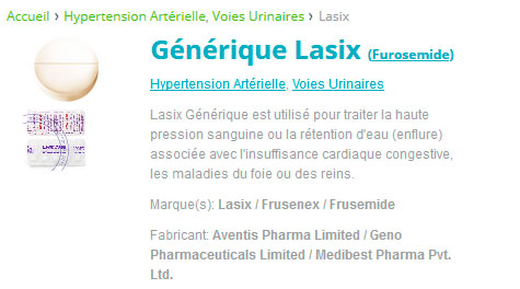 Lasix Vente En Ligne