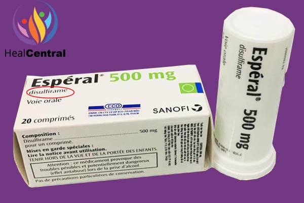 Disulfirame 500mg