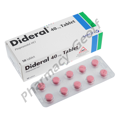Propranolol 40 mg lp
