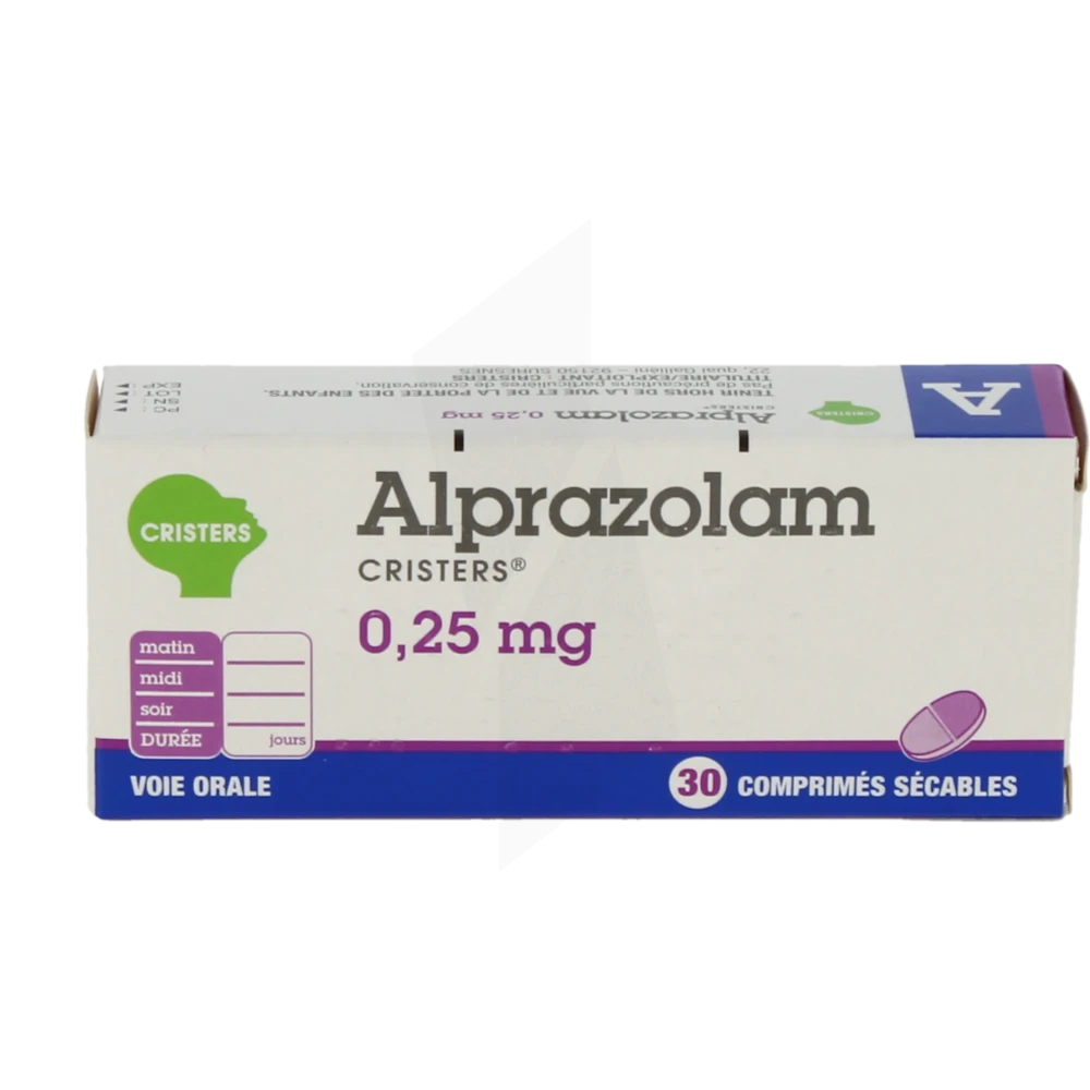Alprazolam 0.25mg