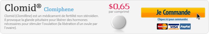 Clomid pharmacie france