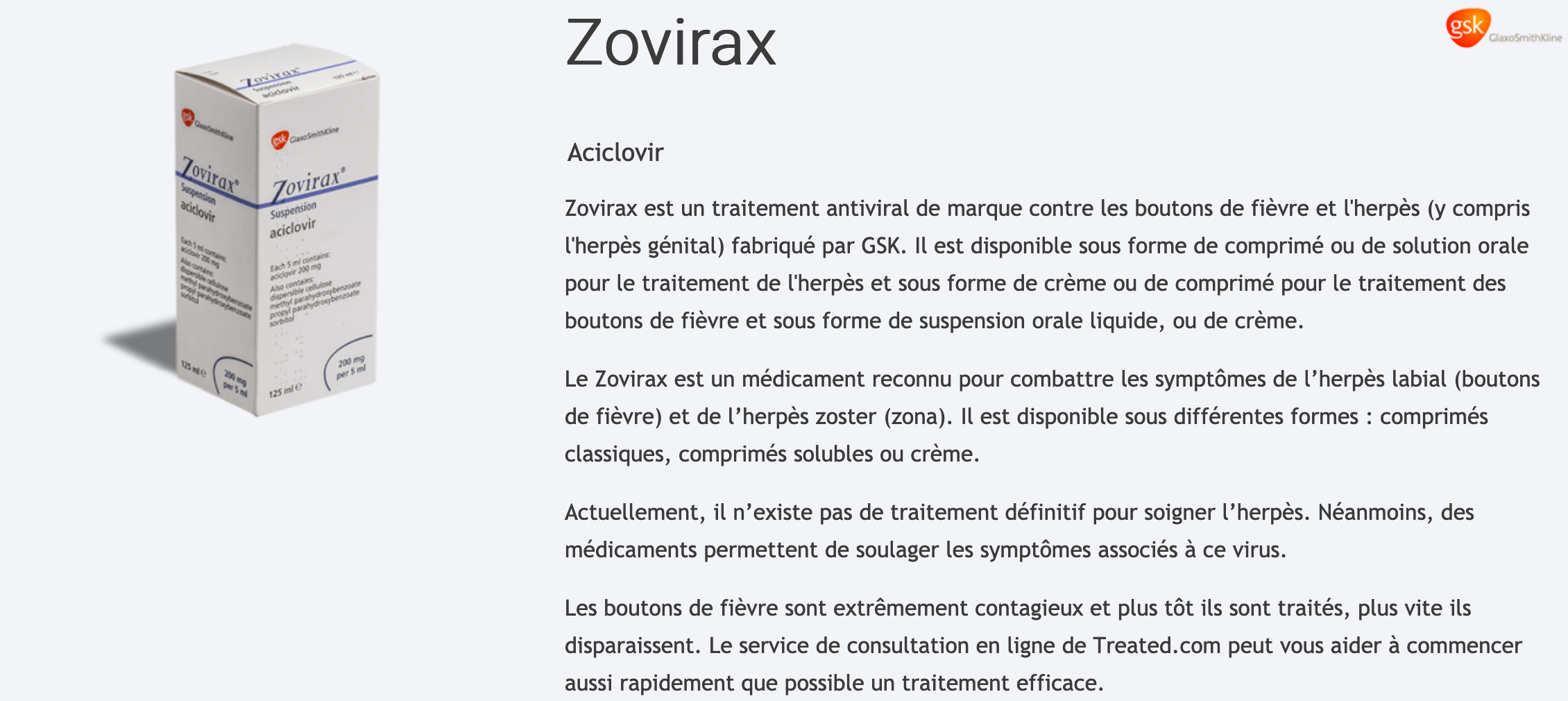 Acheter Zovirax Creme