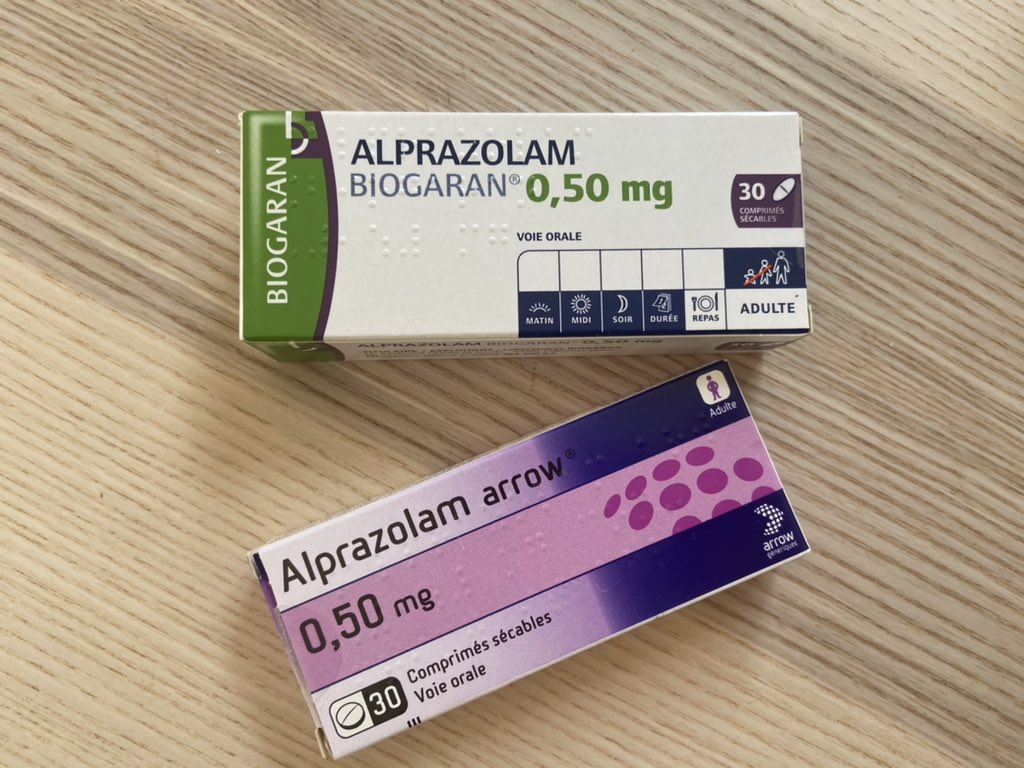 Xanax 0.25 Generique