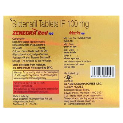 zenegra 100mg