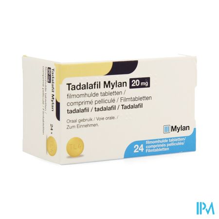 Tadalafil 10 mg boîte de 8