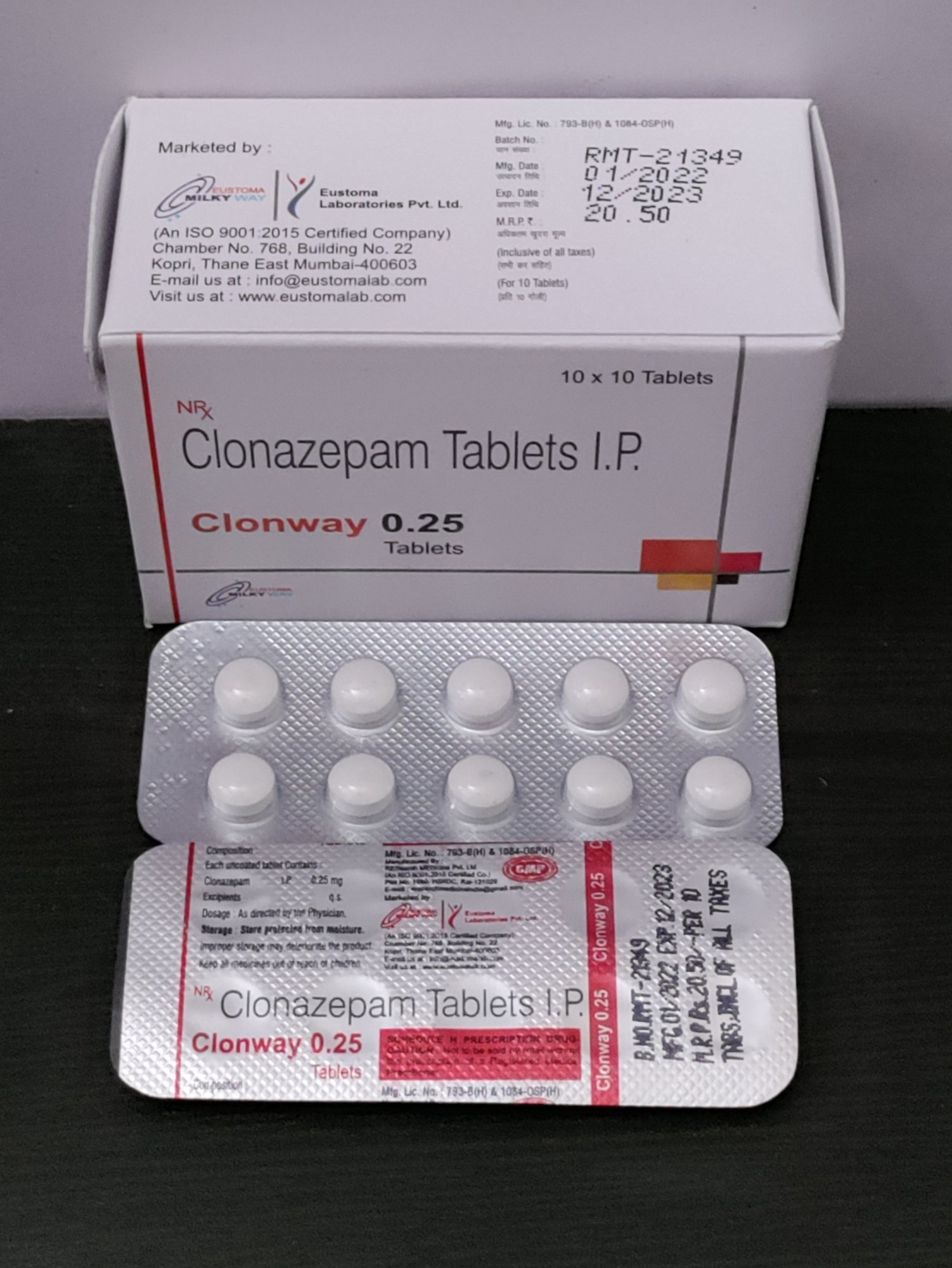 Acheter Clonazépam