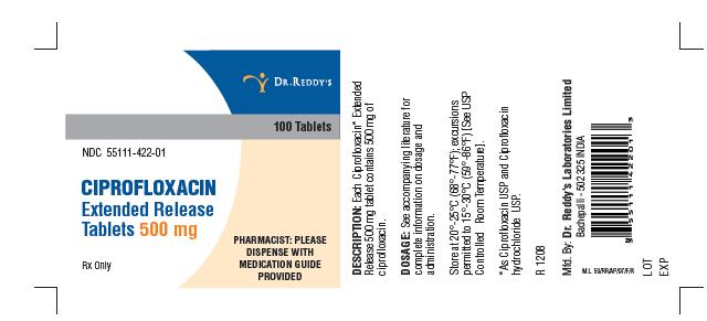 Ciprofloxacin 500 mg er