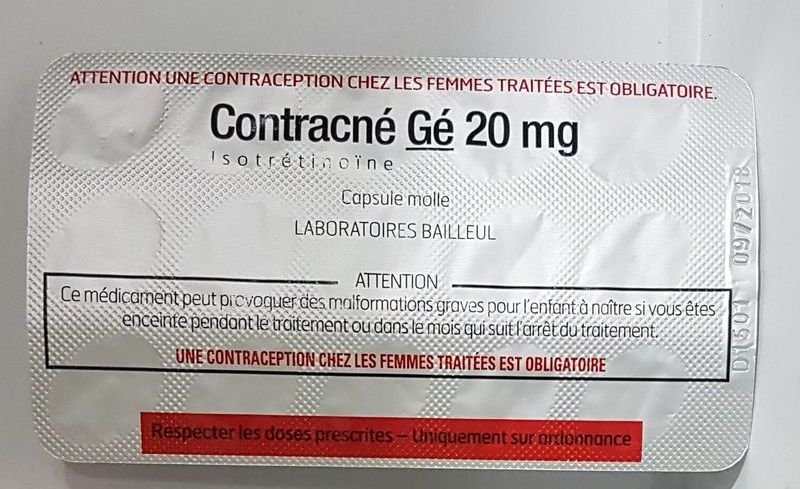 Isotrétinoïne 20mg
