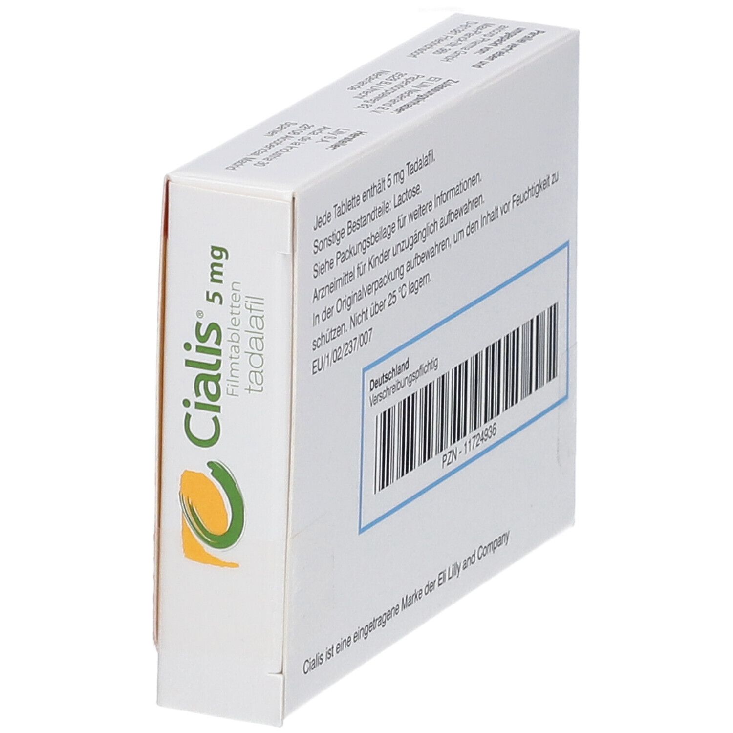 Cialis 5 mg 14 tabletas