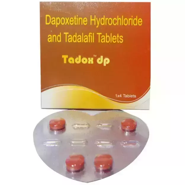 Tadapox 20mg Tadalafil 60mg Dapoxetine