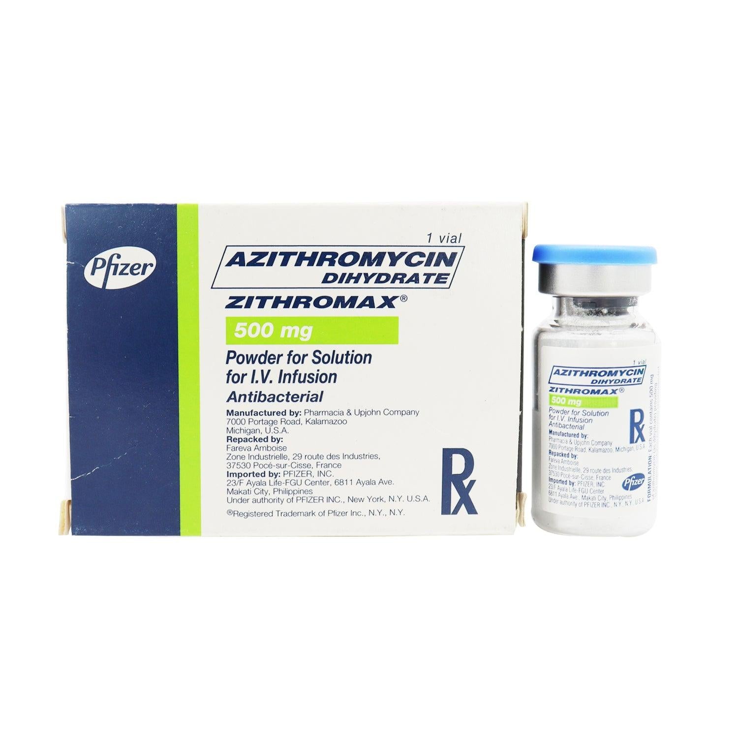 Zithromax Azithromycin 500 Mg