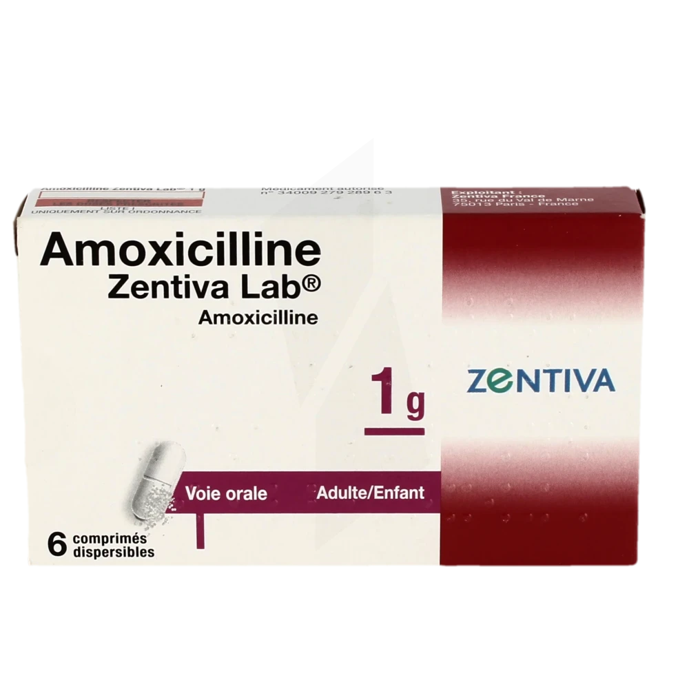 Amoxicillin prix france