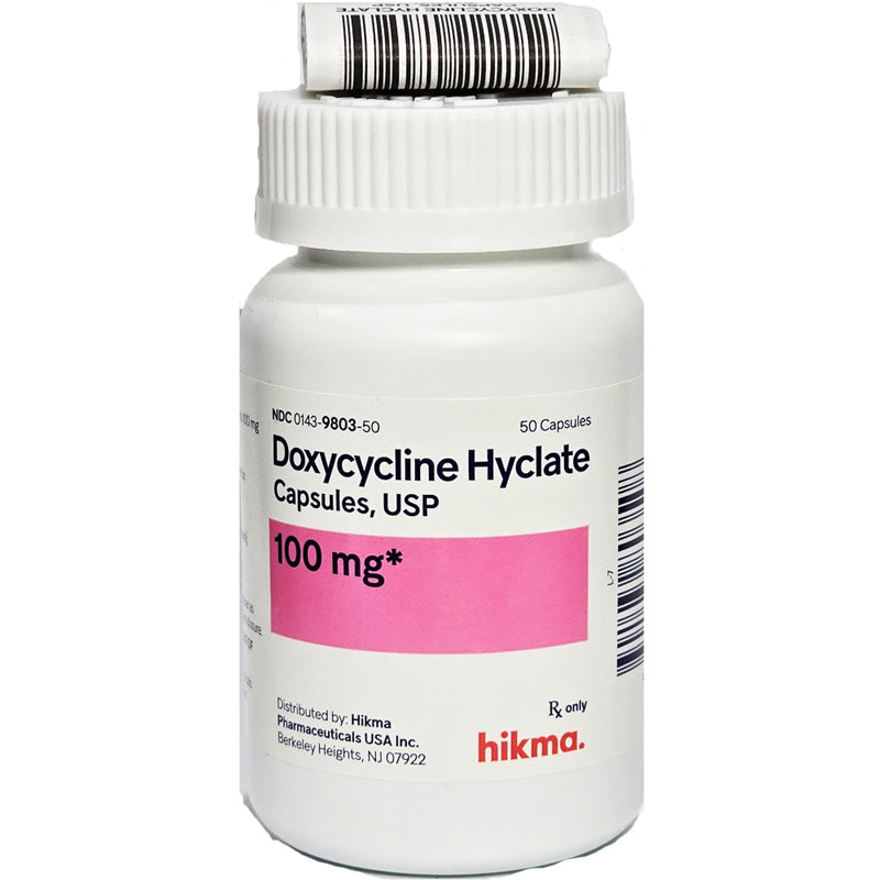 Doxycycline hyclate 100 mg online
