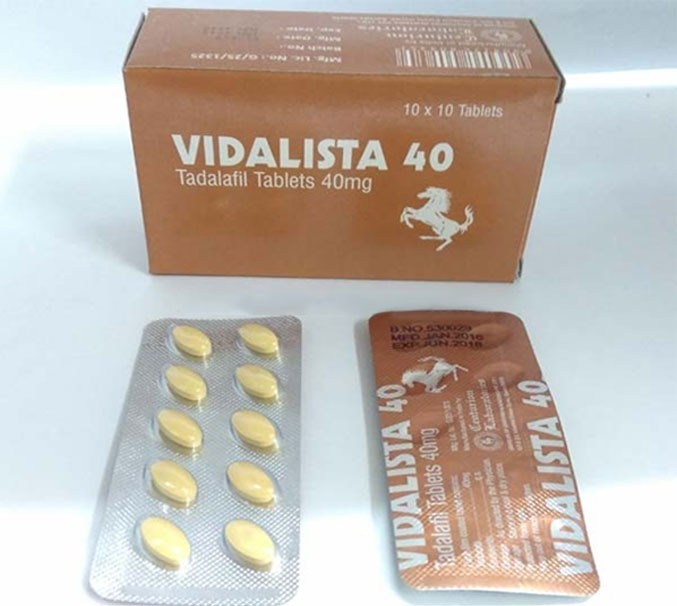 Vidalista Tadalafil 40mg