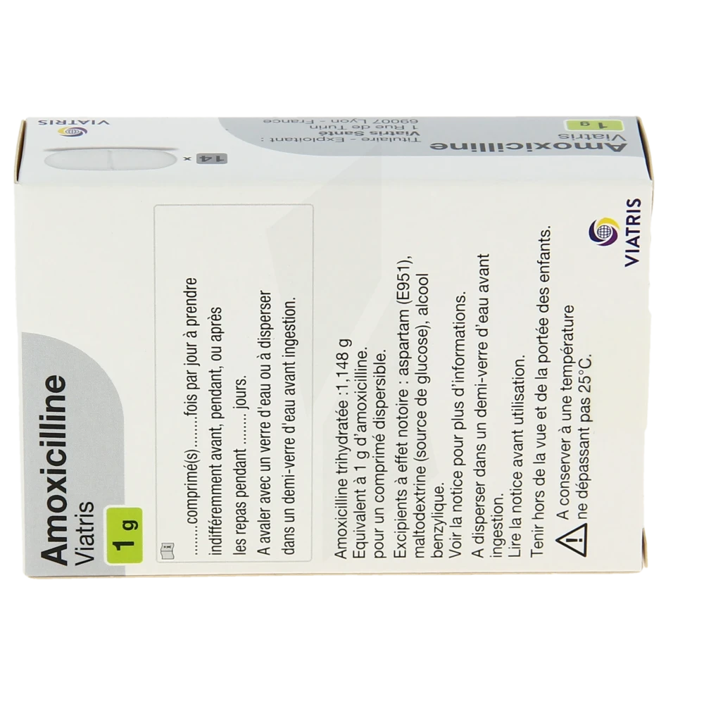Amoxicilline sans ordonnance espagne