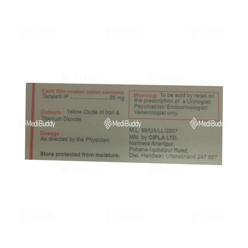 tadacip prix
